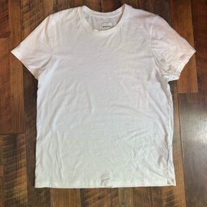 AEXAE Revolve white tshirt tee shirt 100% cotton size Large L